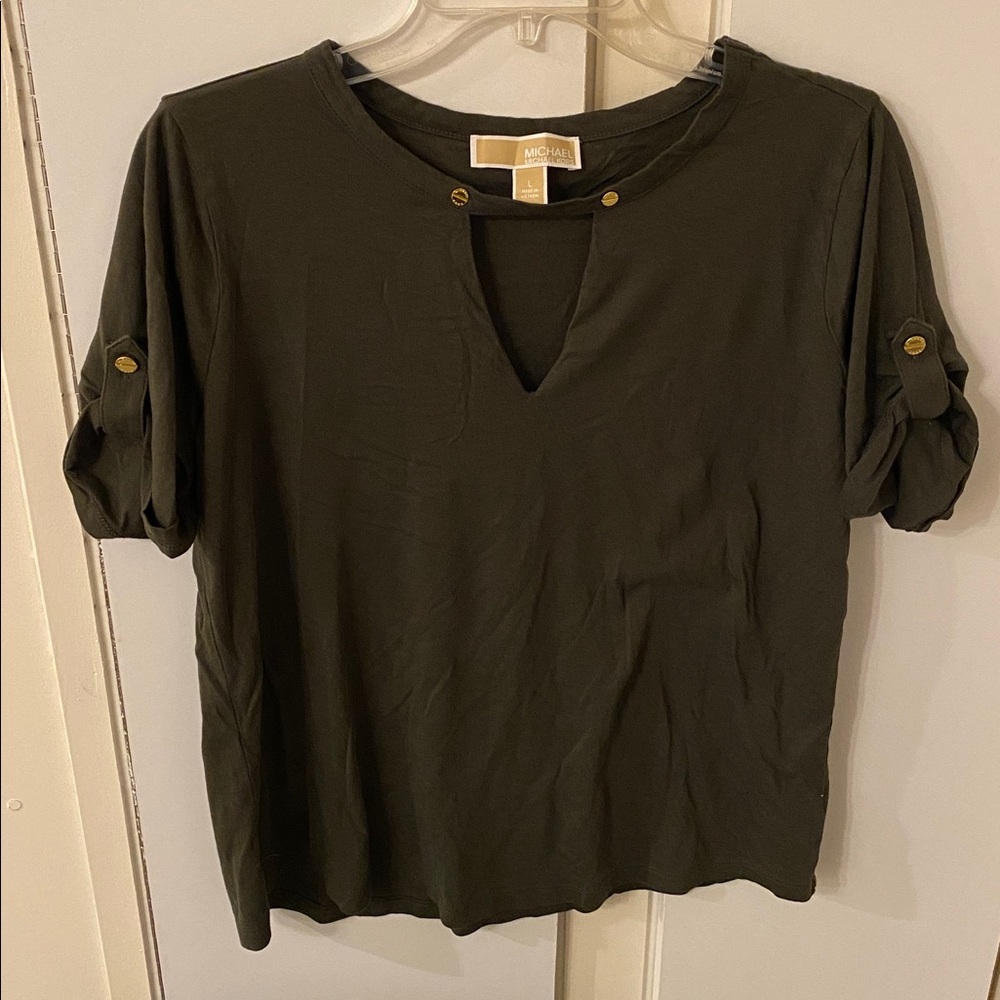 Dark green Michael Kors top